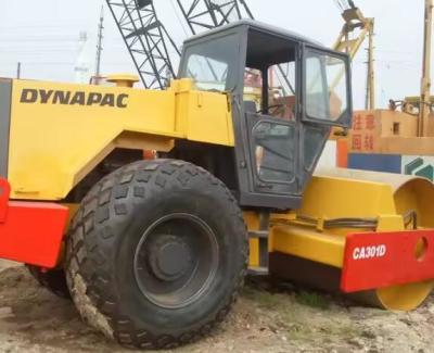 Cina Lavori di costruzione utilizzati Dynapac CA25D single drum vibratory roller in vendita