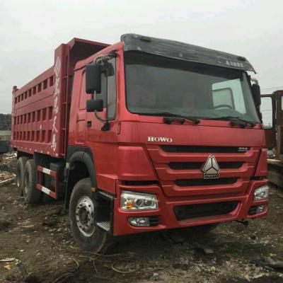 China HOWO VAN DAMPEREN in goede staat 20 ton Dump Truck 10 banden Sinotruk Howo Gebruikte dumper Truck Tipper 6x4 Gebruikte trucks Te koop