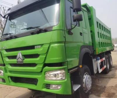 China HOWO 375 Caminhão de lixo usado 2019 HOWO 2a mão 6*4 8*4 Caminhão de despejo em bom estado à venda