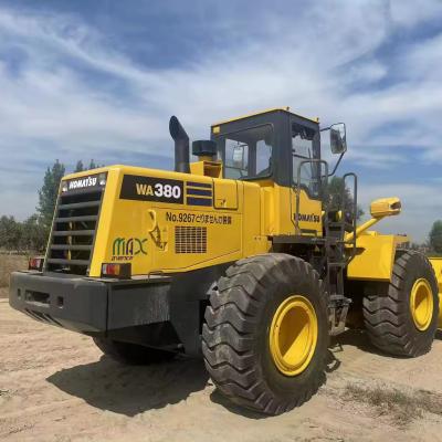 China Komatsu SA6D114 Motor Gebruikt Komatsu WA380 Wiellader Met 890 Werkuren Te koop