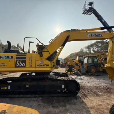 China Used Komatsu PC220-8 Excavator with 1cbm Bucket Capacity and Second Hand Track Shoes for sale