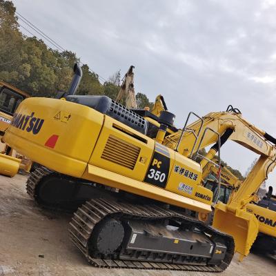 China 800 horas de trabajo usado Komatsu PC350 excavadora perfecta para obras de construcción en venta