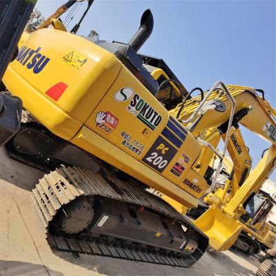 China Komatsu Excavators Used Komatsu PC220-8N1 20 Ton Middle Size Excavator PC200-7 PC220LC for sale