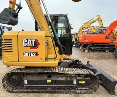 中国 6800 KG 307e カタピラー CAT 307E 中古掘削機/中古掘削機 7 トン 販売のため