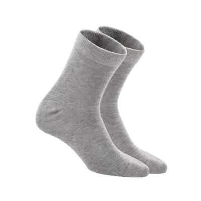 China Luxury Customizable QUICK DRY Unisex Silver Socks 27% Anti-slip Cotton Spandex Fiber Anti-Bacterial Silver Socks Black for sale