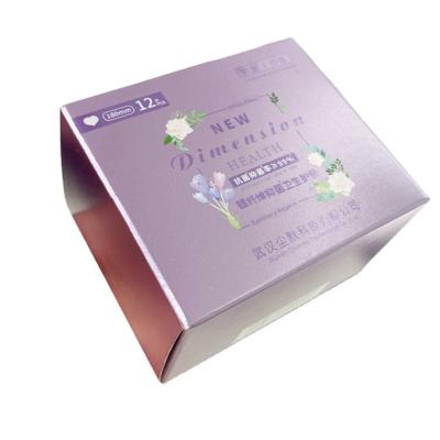 China Factory Menstrual Sanitary Napkins Regular Ultra Thin Antibacterial Silver Fiber Keep Breathable All Day Sanitary for sale