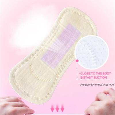 China Wholesale Breathable High Quality Medical Level Antistatic Menstrual Antibacterial Silver Fiber Diaper Skin Sanitary Pads Sanitary Napkins for sale