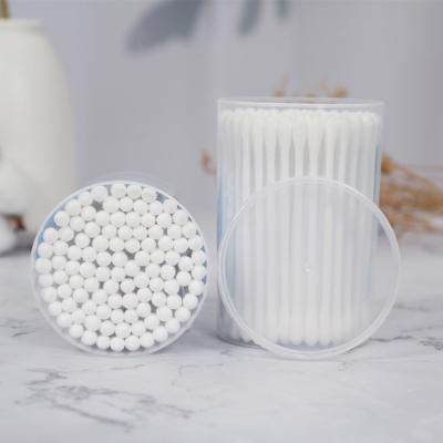 China 100% Factory Direct Wholesale 100PCS Eco-Friendly Cotton Buds Pad for sale