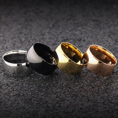 China CLASSIC spherical cambered wide ring assertively fashionable male fashion thumb ring for sale