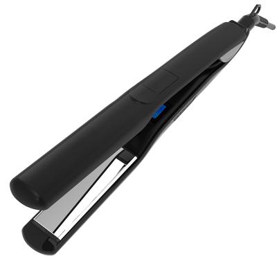 China Outdoor Hair Salon Equipment Titanium Coating Ion Hair Straightener Floating Plate for sale