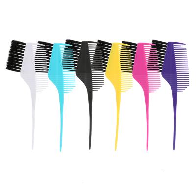 China Hair Styling Hot Selling Hairdresser Soft Straighten Tint Nylon Brush, Custom Logo Dye Brush For Beauty Salon for sale