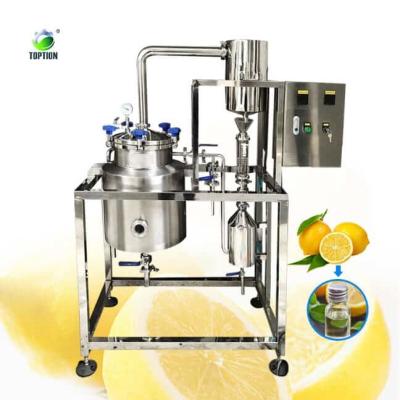 China Extractor de aceite esencial de cítricos TOPTION Extractor de aceite de hierbas en venta