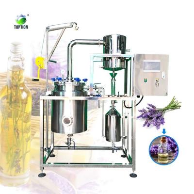 China TOPTION Extractor de aceites esenciales Equipo de extracción botánica de acero inoxidable en venta