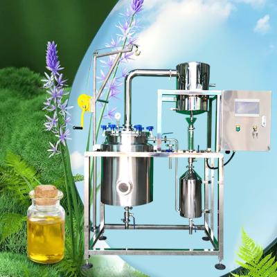 China 95% Extraction Efficiency Essential Oil Plant Extraction Equipment with TOPTION PLC Control for sale