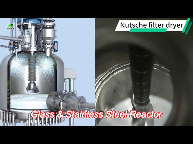 Chemical 50L Jacketed Reactor Dewaxing / Dryer Stainless Steel Reactor