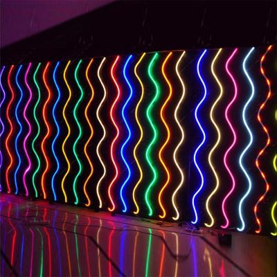 China Waterproof/Flexible Silicone Neon Led Light Strip Flexible Neon Strip Material For Building Decoration for sale