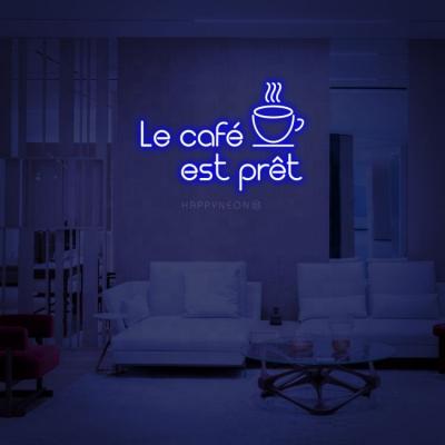 China Custom coffee shop logo sign business retail wall mounted/hanging sign for wall decoration for sale