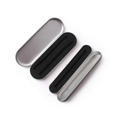 China Waste metal tin cans food safe rectangular metal tin box for cbd vape pen kit for sale