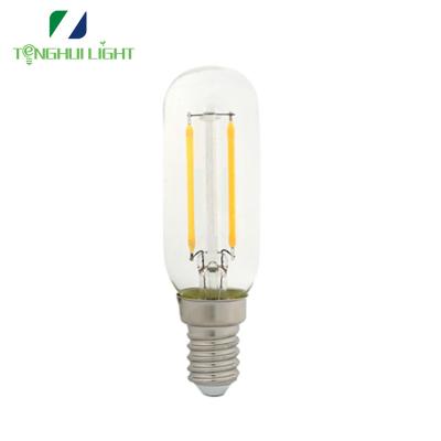 China Residential new products 2W 3W t25 E14 fashionable led filament bulb for cooker hood made in China for sale