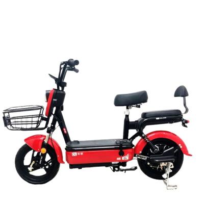 China Carbon Steel Electric Bike Rechargeable Lead Acid Battery 48v 12ah Electric Bike for sale