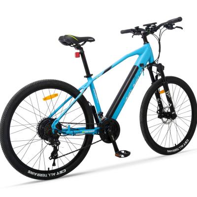 China Aluminum alloy 48V 12.8Ah lithium battery LCD display aluminum alloy electric mountain bike for sale