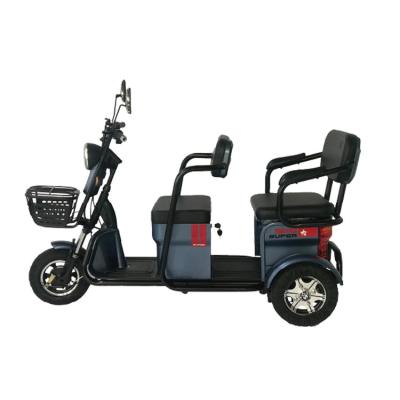 China Double Passenger Scooter 48v 20ah Electric Bike 650W Battery Lead Acid Brushless Motor For Adult for sale