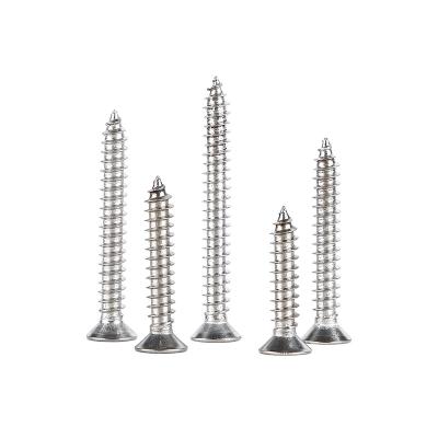 China Factory Wholesale Custom Flat Fasteners Stainless Steel Self Tapping Screws M1.4 M2 M3 M4 M5 M6 for sale