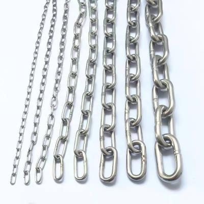 China Factory marine construction sales 201/304/316 low price stainless steel chain for sale