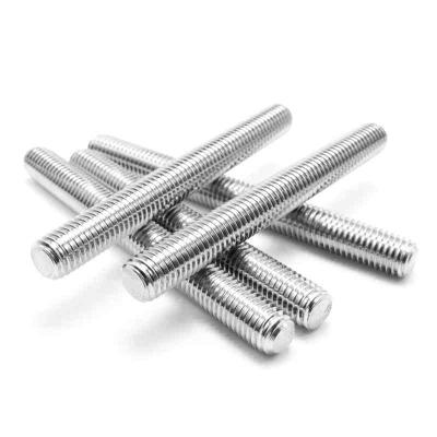 China General Industry Threaded Rod Manufacturers Case 304 Stainless Steel 316 Direct Threaded Rod for sale