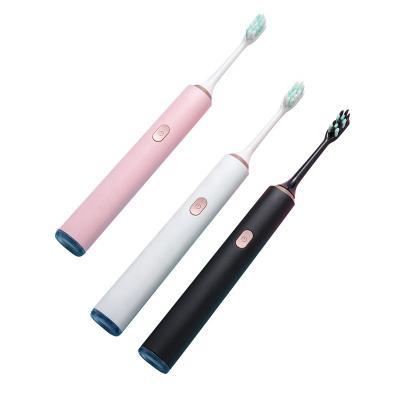 China Fashion Rechargeable Vibrating Powerful Automatic Ultrasonic Electric Toothbrush Optional for sale