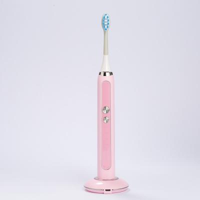 China Rechargeable Rechargeable Radio Charging Automatic Ultrasonic Electric Toothbrush for sale