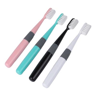 China Travel AA Battery Operated Waterproof Disposable Electric Toothbrush For Adults for sale