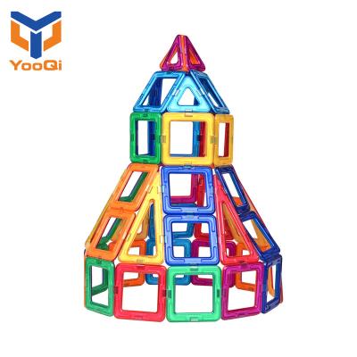 China Magic Magnetic Building Toy Diy Magnetic Building Tiles ROD Educational Toys For Children for sale