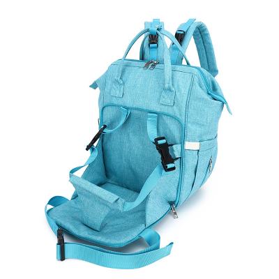 China Hot Selling Multifunctional Purpose Backpack Convenient Women's Large Capacity Waist Stool Portable Waterproof Baby Bag for sale