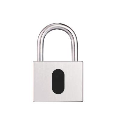 China Wholesale gs40 fingerprint zinc alloy smart padlock small protection lock for sale