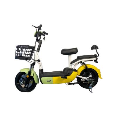 China Steel Electric Bike 48V /12ah Battery Motor 2 Wheel Motorcycle 350W Wosu Electric Bike for sale