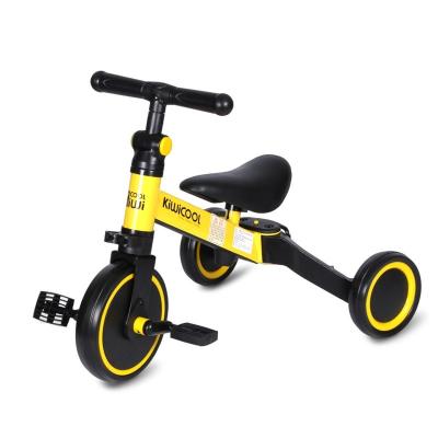 China Steel 4 in 1 Kids Bike Tricycle Child Two Wheel Baby Balance Bike Kids Scooter Foldable Baby Stroller for 1-6 Years Old for sale