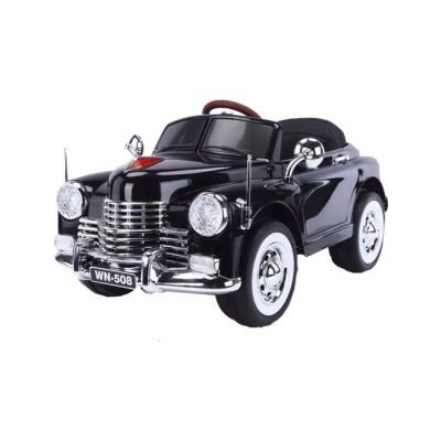 China Ride On Toy Hebei Children Toy Factory Wholesale Ride On Car 2 Seater Kids White Electric Car Black Red Music for sale