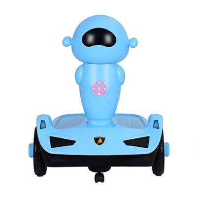 China Cheapest Kid's Electric Balance Scooter Toy Four Wheels Electric Balance Vehicle Toy Ride On Car for sale