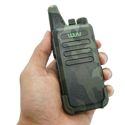 China Hot Sales INTERCOMUNICADOR Radio WLN KDC1 UHF Two Way Handheld Compact Transceiver 16CH Radio Walkie Talkie For Children 1500mAh Li-ion Battery for sale