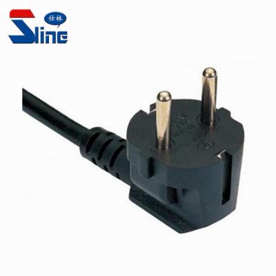 China Home Appliance KSC 8305 Korea 3 Pin Schuko Power Cord Plug With Korean Mains Cable KTL Certification for sale