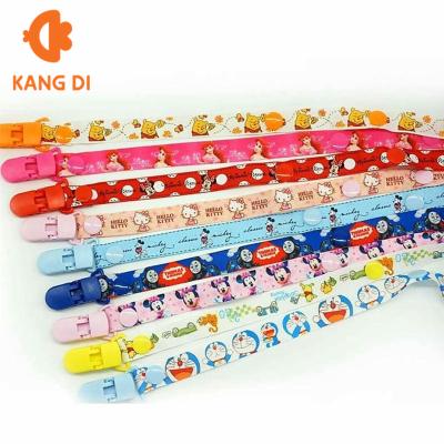 China New BPA Free Dummy Chain Clip Pacifier Clip Baby Pacifier Clip Soother Holder for sale