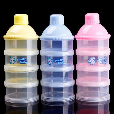 China Solid Dispenser Milk Poweder Container Baby Food Bottle Milk Powder Box for sale