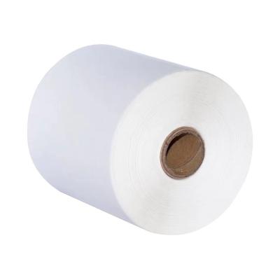 China 100X150mm Barcode Barcode Sticker Label Roll Direct Thermal Label Roll Self Adhesive 4x6 Shipping Label Roll for sale