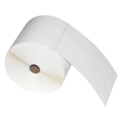 China Factory Wholesale 4*6 Barcode Labels Thermal Sticker A6 4*6 Direct Shipping Paper Thermal Label Roll for sale