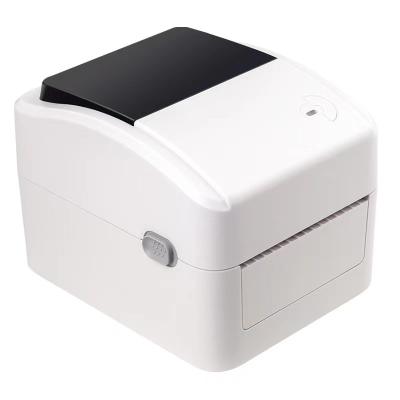 China Black Computer USB Type Direct Thermal Label Printer For Shipping Label Barcode Sticker for sale