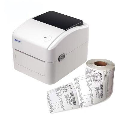 China Black A6 Label Printer Thermal Barcode Printer For 4x6 Express Shipping Labels for sale