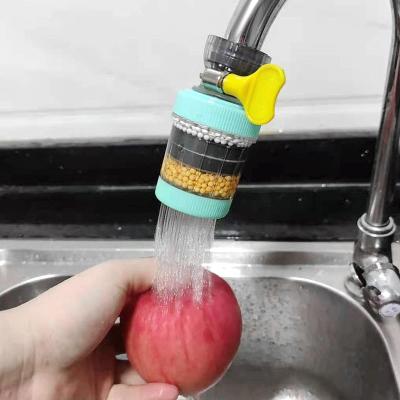 China Filter Faucet Mini Smart Kitchen Faucet Tap Water Filter Splash Proof Purifier for sale