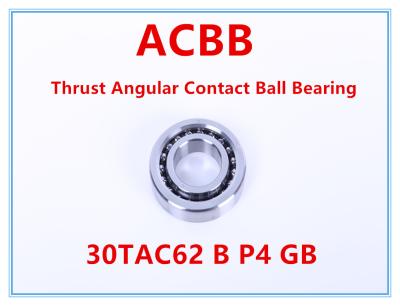 중국 30TAC62 비 P4 GB 공세 앵귤러 콘택트 볼 베어링 판매용