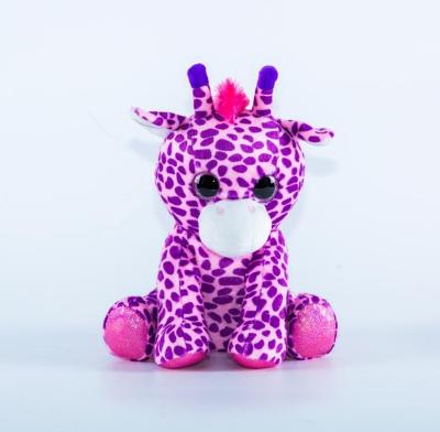 China Plush Customized Colorful Giraffe Plush Toy Soft Toy Giraffe for sale